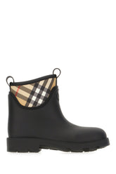 Black rubber ankle boots -  | High Quality Luxury Handbag Shop