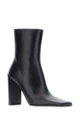 Black leather ankle boots -  | High Quality Luxury Handbag Shop