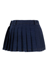 Mini gonna in denim -  | High Quality Luxury Handbag Shop