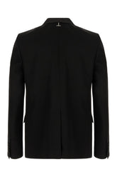 Black wool blazer -  | High Quality Luxury Handbag Shop