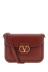 Burgundy leather 9to5 crossbody bag -  | High Quality Luxury Handbag Shop