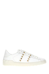 White leather Rockstud sneakers -  | High Quality Luxury Handbag Shop