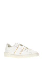 White leather Rockstud sneakers -  | High Quality Luxury Handbag Shop