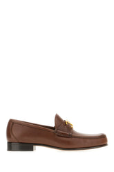 Chocolate leather loafers -  | High Quality Luxury Handbag Shop