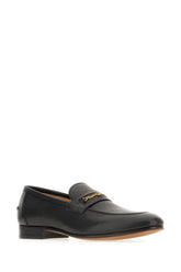 Black leather loafers -  | High Quality Luxury Handbag Shop