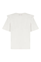 White cotton t-shirt -  | High Quality Luxury Handbag Shop