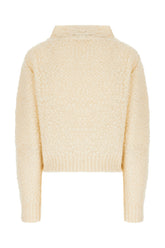 Ivory wool blend sweater -  | High Quality Luxury Handbag Shop