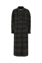 Embroidered wool coat -  | High Quality Luxury Handbag Shop