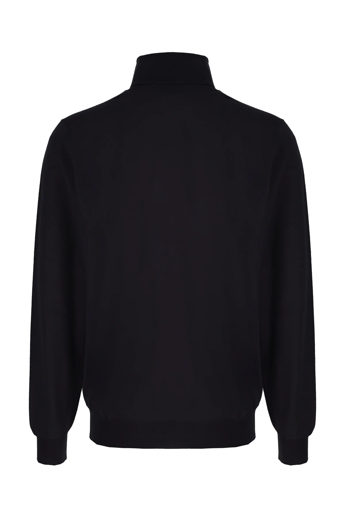 Maglione in lana blu notte -  | High Quality Luxury Handbag Shop