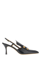 Black leather Agnes pumps -  | High Quality Luxury Handbag Shop