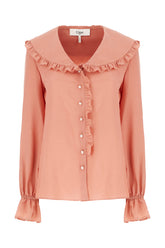 Pink silk shirt -  | High Quality Luxury Handbag Shop