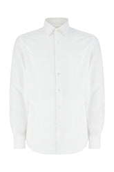 Camicia in nylon stretch bianco -  | High Quality Luxury Handbag Shop