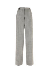 Embroidered stretch wool pants -  | High Quality Luxury Handbag Shop