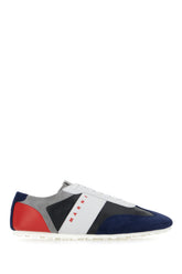 Multicolor suede and leather sneakers -  | High Quality Luxury Handbag Shop