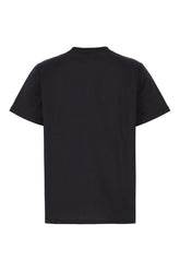 T-shirt in cotone ardesia -  | High Quality Luxury Handbag Shop