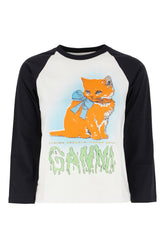 T-shirt in cotone bicolor -  | High Quality Luxury Handbag Shop