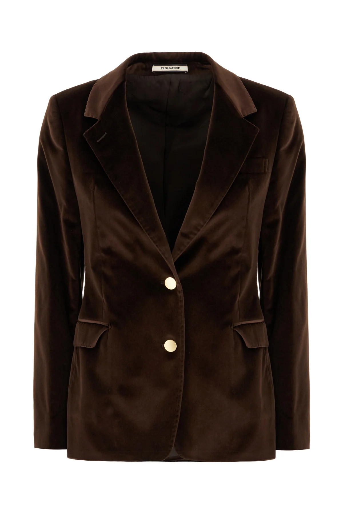 Chocolate velvet blazer -  | High Quality Luxury Handbag Shop