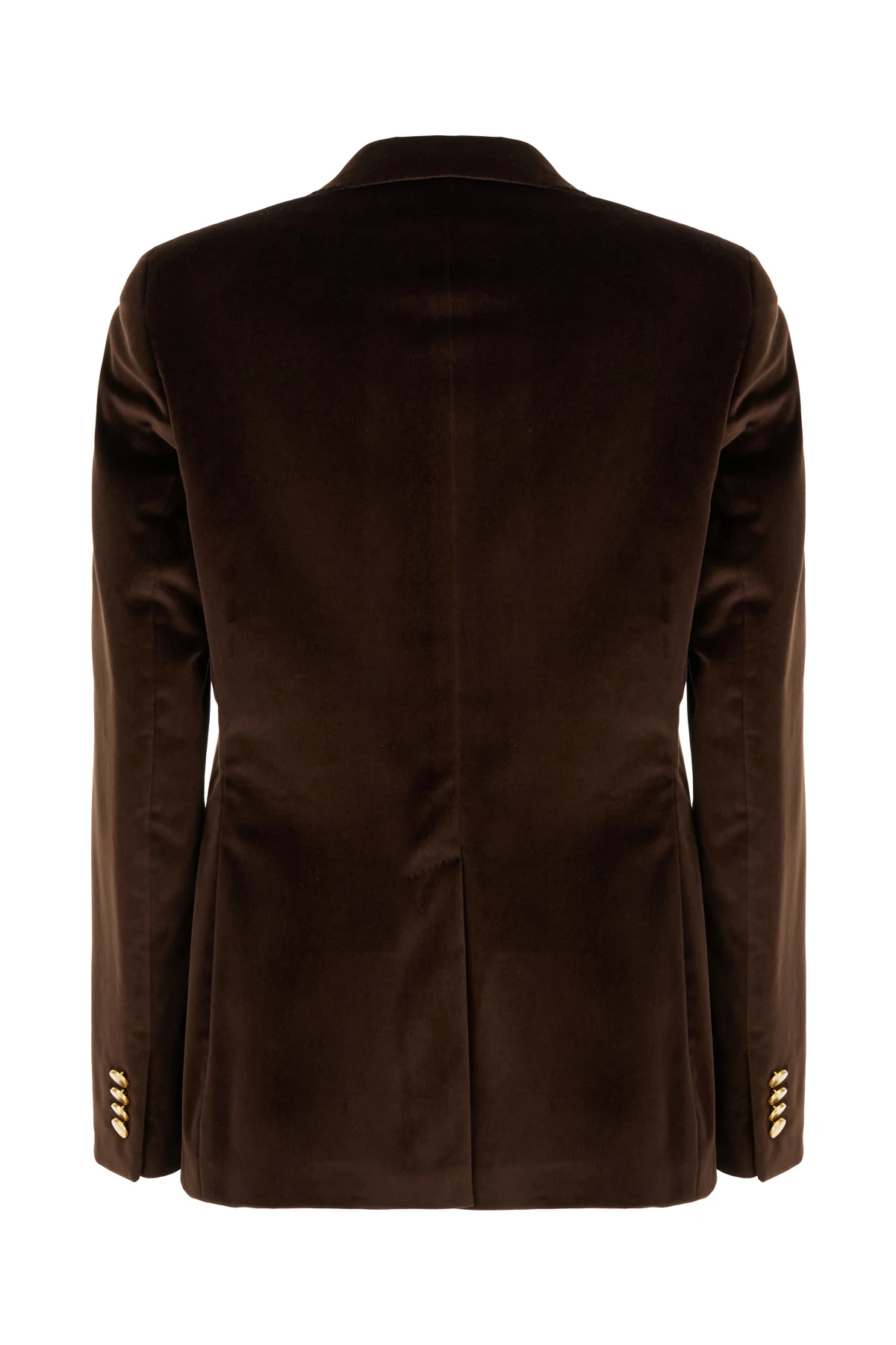 Chocolate velvet blazer -  | High Quality Luxury Handbag Shop