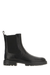 Black leather ankle boots -  | High Quality Luxury Handbag Shop