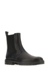 Black leather ankle boots -  | High Quality Luxury Handbag Shop