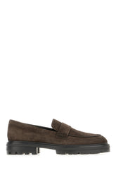 Dark brown suede loafers -  | High Quality Luxury Handbag Shop
