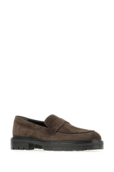 Dark brown suede loafers -  | High Quality Luxury Handbag Shop