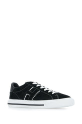 Black suede H691 sneakers -  | High Quality Luxury Handbag Shop