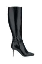 Black vinyl boots -  | High Quality Luxury Handbag Shop