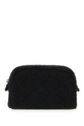 Black fabric clutch -  | High Quality Luxury Handbag Shop