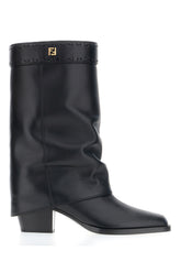 Black leather boots -  | High Quality Luxury Handbag Shop