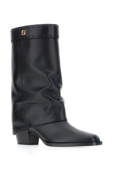 Black leather boots -  | High Quality Luxury Handbag Shop