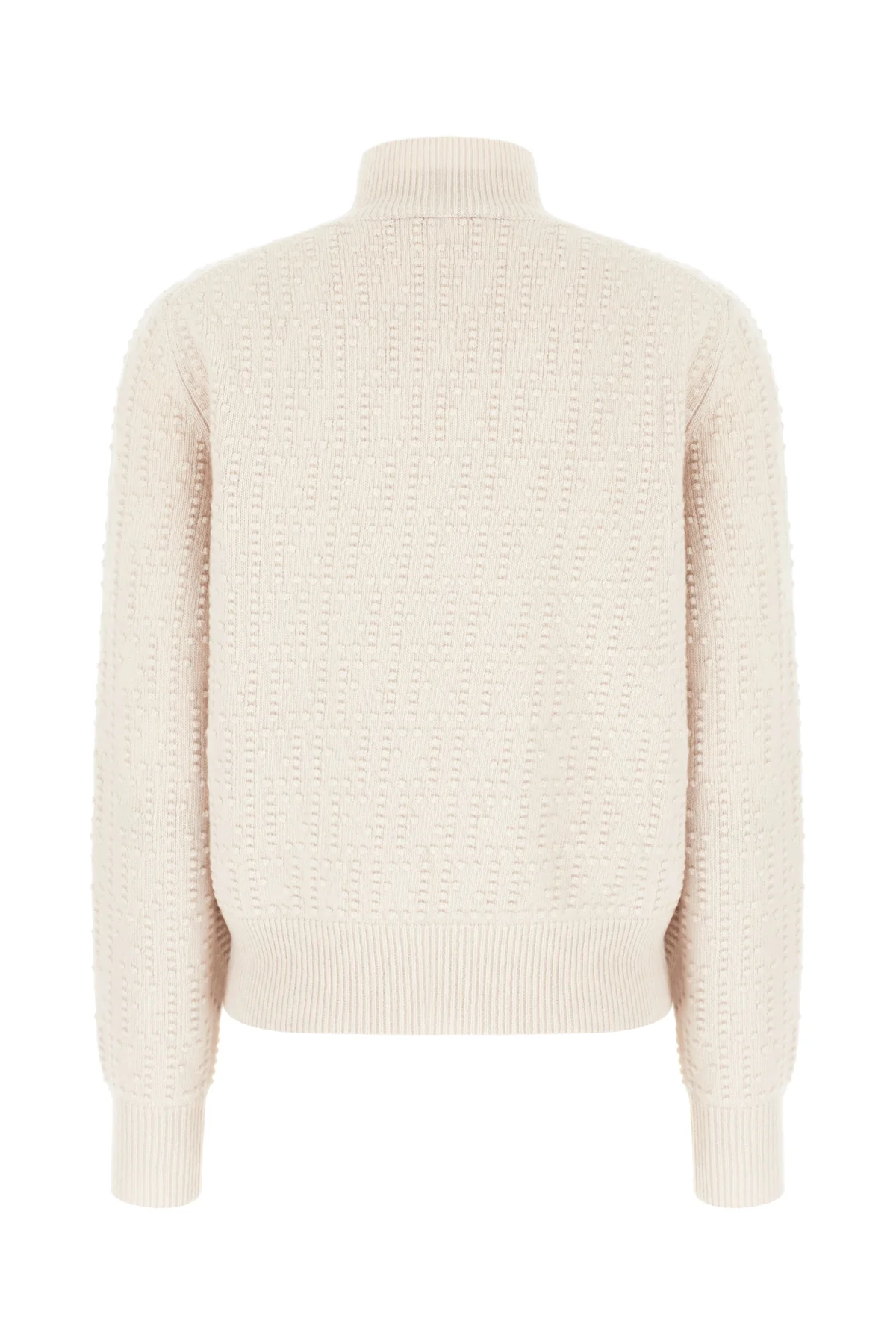 Pastel pink stretch wool blend sweater -  | High Quality Luxury Handbag Shop
