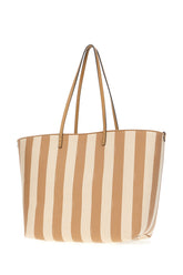 Embroidered canvas reversible large Roll shopping bag -  | High Quality Luxury Handbag Shop