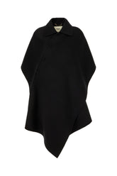 Black wool cape -  | High Quality Luxury Handbag Shop