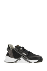 Multicolor leather and fabric Flow sneakers -  | High Quality Luxury Handbag Shop