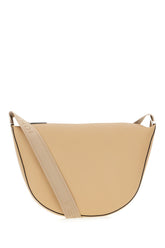 Cappuccino leather crossbody bag -  | High Quality Luxury Handbag Shop