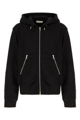 Black cotton sweatshirt -  | High Quality Luxury Handbag Shop