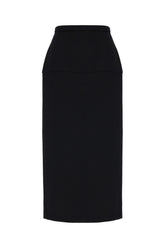 Gonna in lana nera -  | High Quality Luxury Handbag Shop