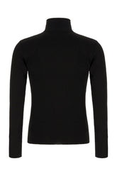 Black viscose sweater -  | High Quality Luxury Handbag Shop