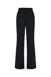 Black polyester bland pants -  | High Quality Luxury Handbag Shop