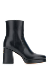 Black leather boots -  | High Quality Luxury Handbag Shop