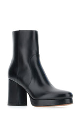Black leather boots -  | High Quality Luxury Handbag Shop