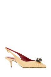 Cream leather pumps -  | High Quality Luxury Handbag Shop