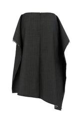 Gonna in misto lana antracite -  | High Quality Luxury Handbag Shop