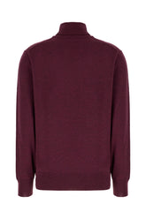 Plum wool sweater -  | High Quality Luxury Handbag Shop