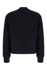 Midnight blue wool blend jacket -  | High Quality Luxury Handbag Shop