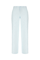 Light blue cotton pants -  | High Quality Luxury Handbag Shop