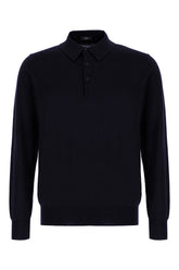 Midnight blue wool sweater -  | High Quality Luxury Handbag Shop