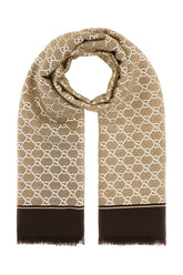 Embroidered wool scarf -  | High Quality Luxury Handbag Shop