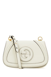 Ivory leather small Gucci Blondie crossbody bag -  | High Quality Luxury Handbag Shop
